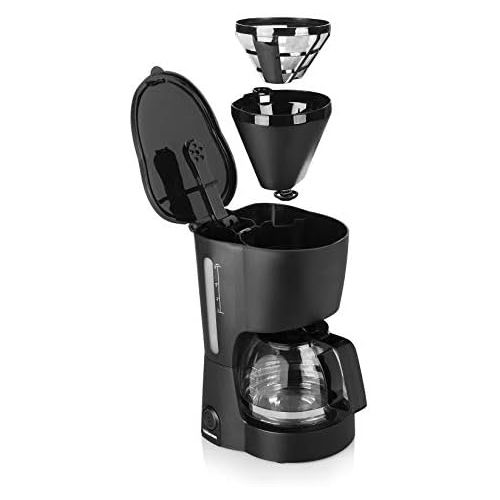  [아마존베스트]Tristar CM-1246 Coffee Machine with 600 ml Capacity  Ideal for Camping [for up to 6 Cups, with Automatic Shut-Off Function and Water Level Indicator]