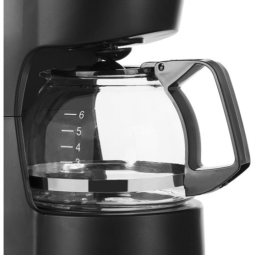  [아마존베스트]Tristar CM-1246 Coffee Machine with 600 ml Capacity  Ideal for Camping [for up to 6 Cups, with Automatic Shut-Off Function and Water Level Indicator]