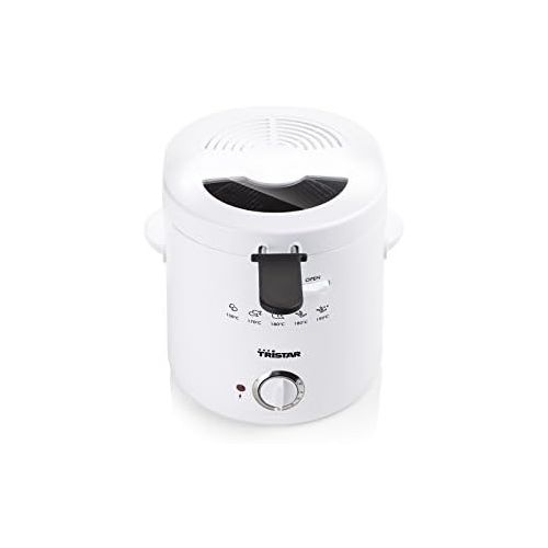  [아마존베스트]Tristar FR-6941 Deep Fryer Thermostat 1.5 L 1000 W White