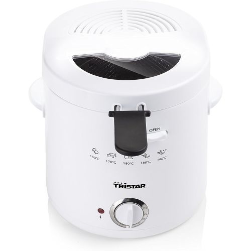  [아마존베스트]Tristar FR-6941 Deep Fryer Thermostat 1.5 L 1000 W White