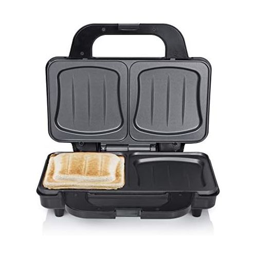  [아마존베스트]Tristar SA-3060 Sandwich Maker - Extra Deep Grill Plates - Two Servings at the same time