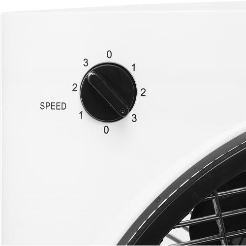  [아마존베스트]Tristar VE-5858 3 Power Levels and Oscillating Grille, Adjustable Airflow Rotation Direction, Automatic Shut-Off Timer Function, 30 cm Diameter, 40 W, White