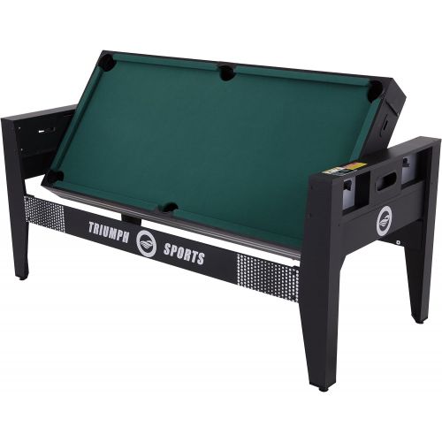  TRIUMPH SPORTS 72 4 in 1 Multi-Game Swivel Table