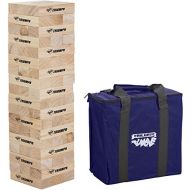 Triumph Sports Triumph Large Tumble Tower - Includes 54 Wood Tumble Blocks and Carry Case