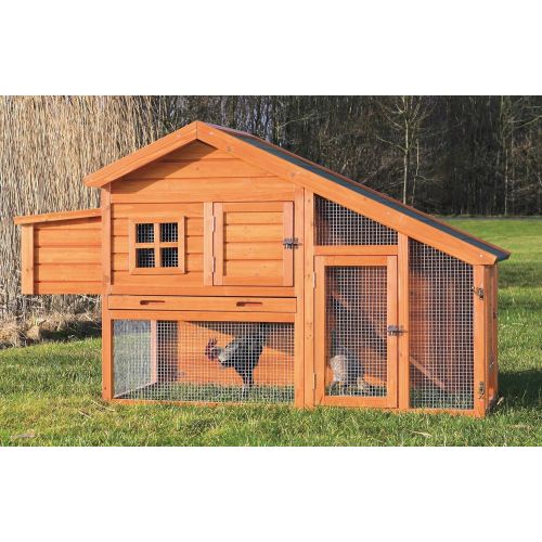  Trixie Pet Products Chicken Coop with a View, 72 x 31.5 x 42 inches