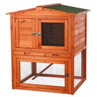 Trixie Pet Products Rabbit Hutch with Peaked Roof, Small