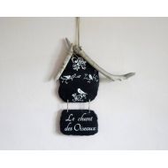 Troglodytemignon Slate decorative slate garden-Decoration and wood float Style shabby chic-country-romantic-hanging wall Creation Wren