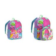 Dreamworks Trolls Life 16 Full Size Backpack w/ Detachable Lunch Bag