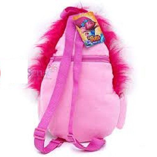  Dreamworks Trolls Movie Poppy Cooper Childrens Backpack with Front Zipper Pocket