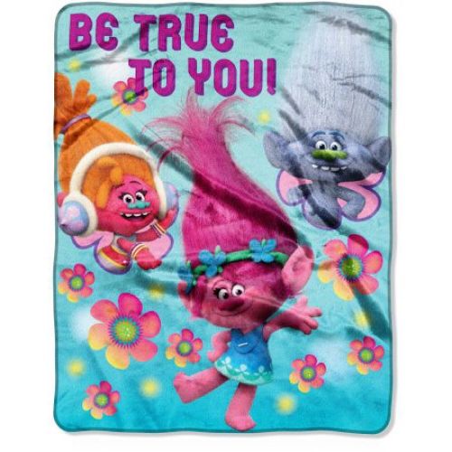  Trolls Kids DreamWorks Soft Throw Blanket