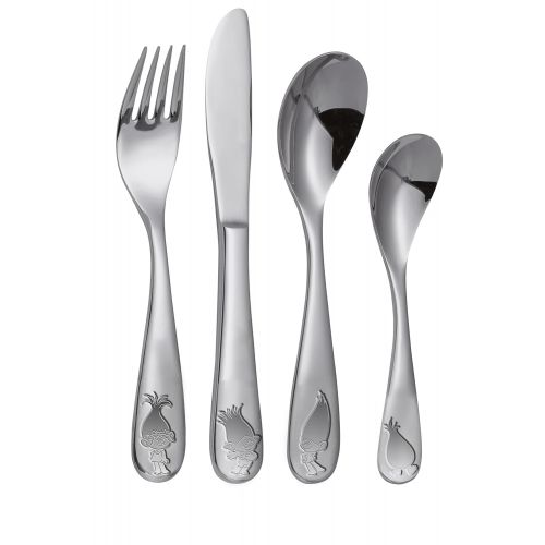  Trolls Cutlery Set 4Piece Set of Stainless Steel in Premium Quality Little Prince