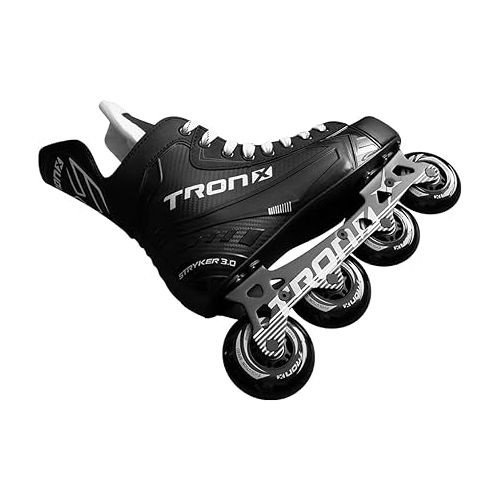  TronX Stryker 3.0 Senior Adult Junior Kids Inline Roller Hockey Skates, New Model