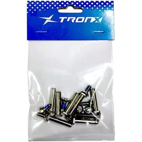  TronX Universal Extender 6mm Square Inline Roller Hockey Skate Axle Kit (8 Pack)