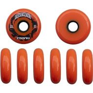 TronX Outdoor Pavement Asphalt Inline Roller Hockey Wheels 8 Pack (59mm)