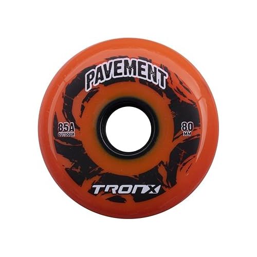  TronX Outdoor Pavement Asphalt Inline Roller Hockey Wheels 8 Pack (59mm)