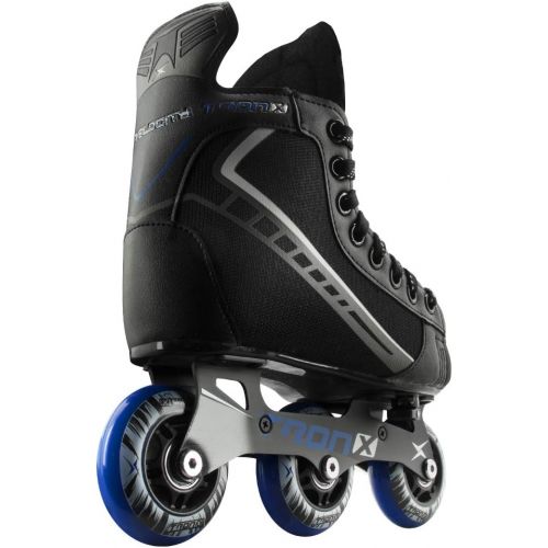  TronX Velocity Youth Adjustable Inline Hockey Skates, Black, Small 11-1