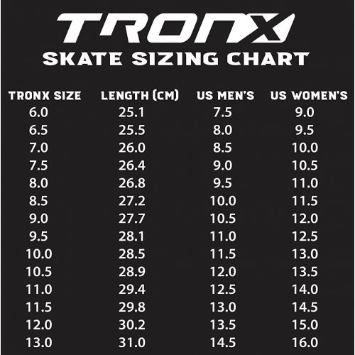  TronX E1.0 Senior Adult Inline Roller Hockey Skates