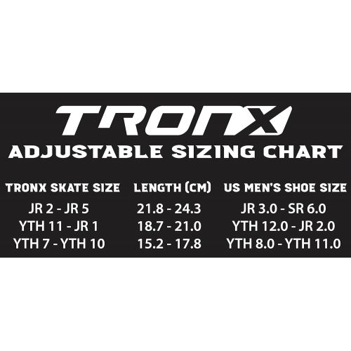  [아마존베스트]TronX Adjustable Inline Hockey Skates