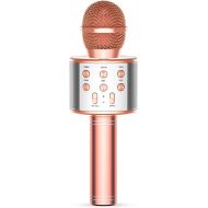 [아마존 핫딜] Tronic Master TRONICMASTER Wireless Karaoke Microphone Bluetooth, 3 in 1 Wireless Portable Handheld Mic Karaoke Machine for Christmas Home Birthday Party, Voice Disguiser Karaoke Microphone for