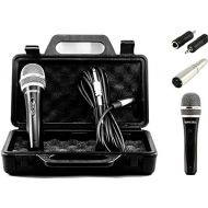 [아마존베스트]TronicXL Dynamic Microphone + Case + Cable + Adapter XLR Jack 6.35 mm 3.5 mm Universal Handheld Microphone
