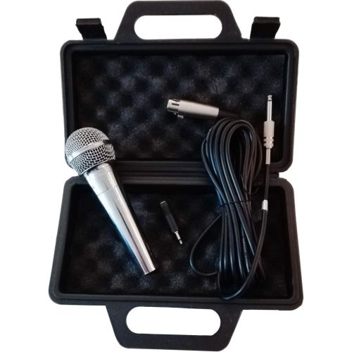  [아마존베스트]TronicXL Dynamic Microphone Vocal & Stage + Case + 5 m Cable XRL Jack Mic Set Micro Vocal Micro Dynamic
