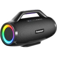 Tronsmart Bang Max Portable Bluetooth Speaker, 130W Powerful Loud Speaker with Deep Bass, Party Sync, IPX6 Waterproof, 24H Playtime, Customized EQ & Light Show,Portable Speaker with Handle for Outdoor