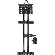 Trophy Ridge Hex Light 5 Arrow Quiver Black ,One Size