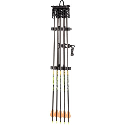  Trophy Ridge Hex Light 5 Arrow Quiver Black ,One Size