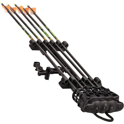  Trophy Ridge Hex Light 5 Arrow Quiver Black ,One Size