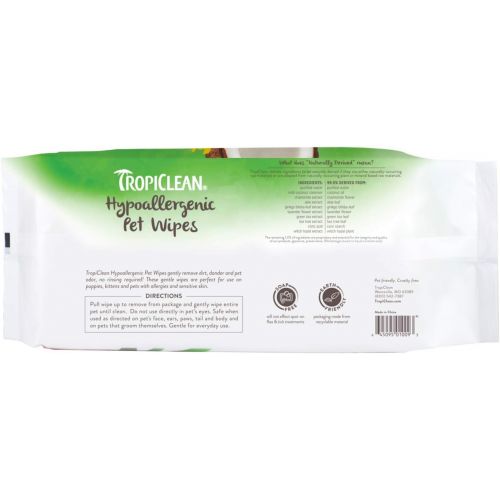  TropiClean Wipes for Pets