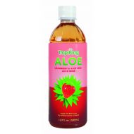 TropiKing Tropiking Strawberry and Aloe Vera Juice Drink, 16.9-Ounce (Pack of 24)