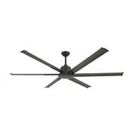 TroposAir by Dans Fan City TroposAir Titan II Oil Rubbed Bronze 72 Large Industrial Ceiling Fan with DC-Motor, Extruded Aluminum Blades and Remote