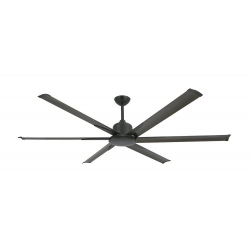  TroposAir by Dans Fan City TroposAir Titan II Oil Rubbed Bronze 72 Large Industrial Ceiling Fan with DC-Motor, Extruded Aluminum Blades and Remote