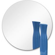 TroySys Set of 5-6 Round Glass Table Mirrors for Wedding and Party Centerpieces
