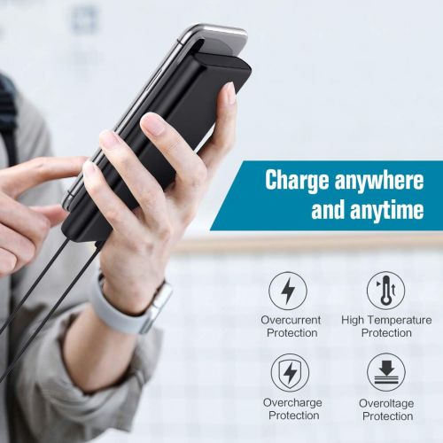  [아마존 핫딜] [아마존핫딜]Trswyop Powerbank 24800mAh Externer Akku, Dual Output Power Pack hohe Kapazitat kompakt Externer Ladegerat mit LED Digitalanzeige Externer Batterie Pack fuer Smartphones, Tablet und