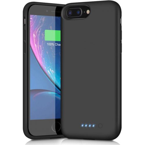  [아마존베스트]Trswyop Battery Case for iPhone 6s Plus/6 Plus/7 Plus/8 Plus,8500mAh Portable Charging Case External Battery Pack for iPhone 6s Plus/6 Plus/7 Plus/8 Plus Rechargeable Charger Case Backup P