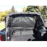 TruShield Dirtydog 2007-2018 Jeep Wrangler JKU 4 Door Screen Pet Divider Behind Rear Seat J4PS07R2BK