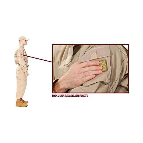  Tru-Spec 1286006 Tactical Response Uniform Shirt, Polyester Cotton Rip-Stop, X-Large Regular