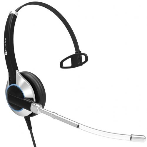  TruVoice Deluxe Single Ear Headset With Noise Reduction Voice Tube including adapter For ALL Cisco 6000, 7800 and 8000 series phones and also models 7931 7940 7941 7942 7945 7960 7961 7962