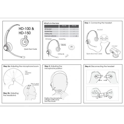  TruVoice HD-150 Professional Binaural NC Headset