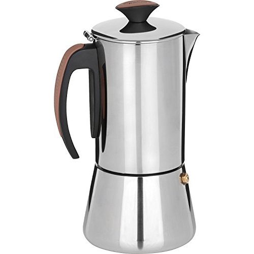  Trudeau Stainless Steel 16 ounce Espresso Maker