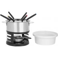 Trudeau Maison Lotto 11 Piece Stainless Steel 44 ounce Fondue Set