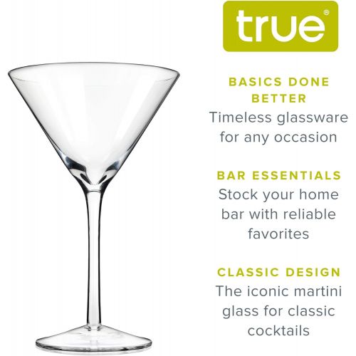 [아마존베스트]True Manhattan Martini Glass, 12 oz, Clear
