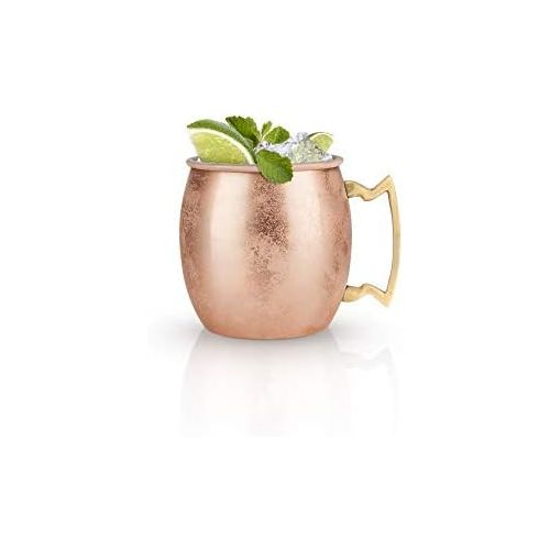  [아마존베스트]True Fabrication Moscow Mule Copper Cocktail Mug, 1 EA, Multicolor