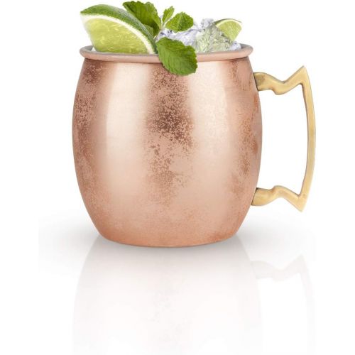  [아마존베스트]True Fabrication Moscow Mule Copper Cocktail Mug, 1 EA, Multicolor