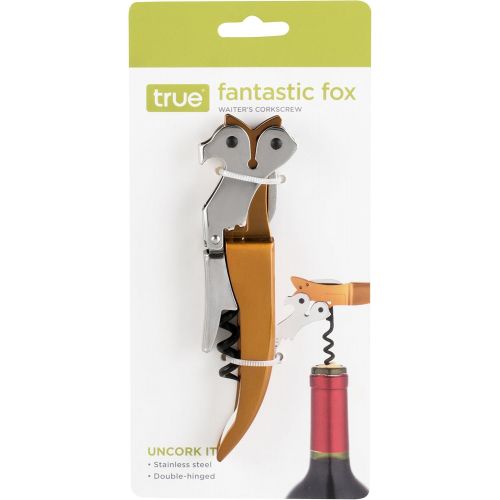  True 7374 Fantastic Fox Waiters Corkscrew, One Size, Multi Colored
