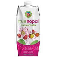 True Nopal Cactus Water, 16.90 Fl. Oz (Pack of 12)