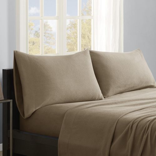  True North by Sleep Philosophy SHET20-532 Micro Fleece Sheet Set, Queen