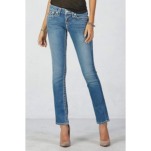  True Religion Hand Picked Straight Womens Jean