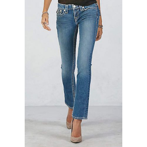  True Religion Hand Picked Straight Womens Jean